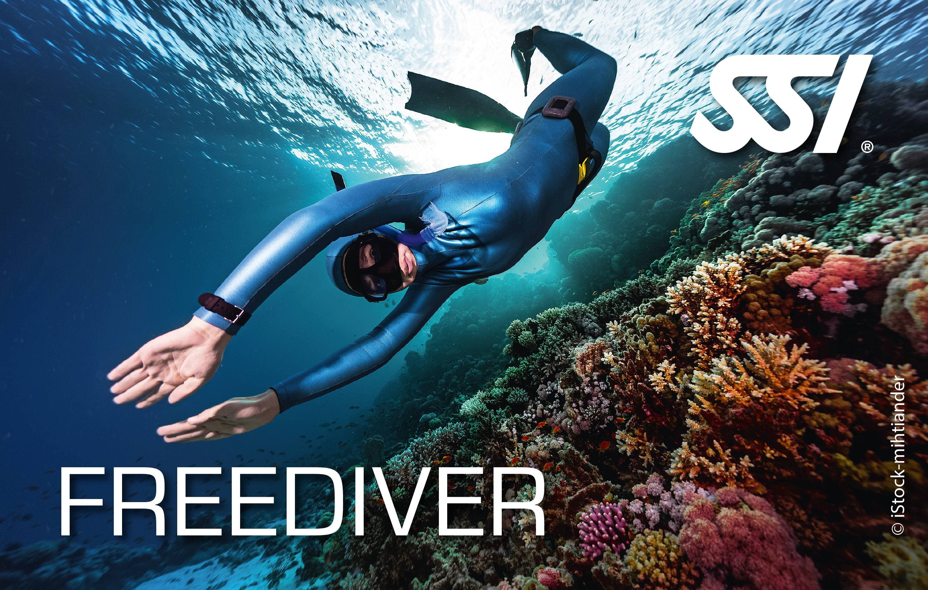 UPGRADE "POOL FREEDIVER" TO "FREEDIVER"